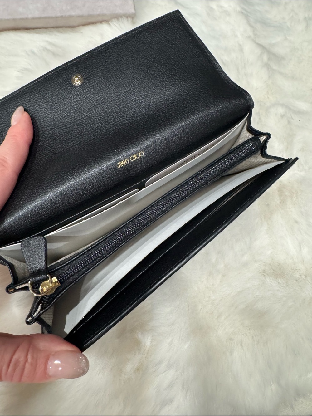🖤 Jimmy Choo Martina Continental Wallet - Picture 10 of 16